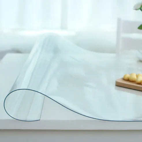 PVC 유리 책상 테이블 식탁 매트