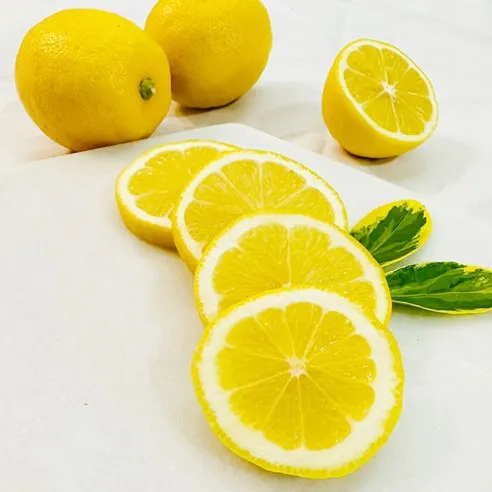 정품팬시 씨없는 레몬 중과 (미국산), 120g내외, 30개