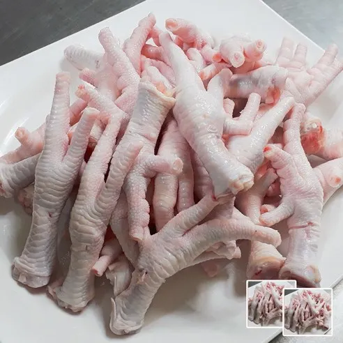 충청식품 통뼈닭발1kg 2개 4개 6개 하림닭발 선별작업한 하림 닭발 (냉동) 국내산, 1kg, 2개