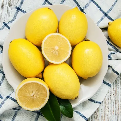 산정마을 정품 레몬 중과, 레몬 20개(개당1..., 1박스