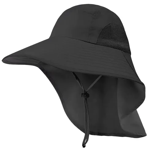 에이빅 자외선차단 햇빛가리개 챙넓은 낚시 모자